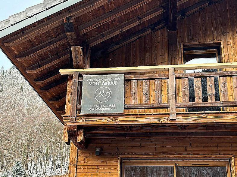 Chalets, Les Crozats モントリオン エクステリア 写真