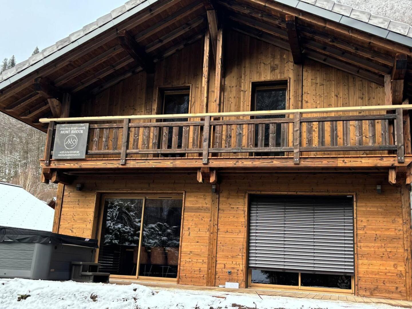 Chalets, Les Crozats モントリオン エクステリア 写真