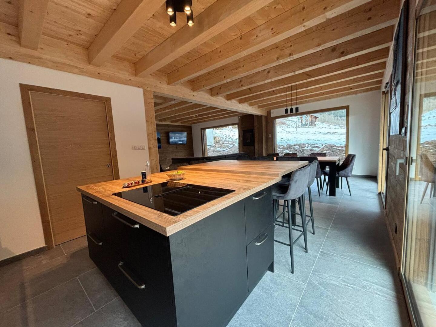 Chalets, Les Crozats モントリオン エクステリア 写真